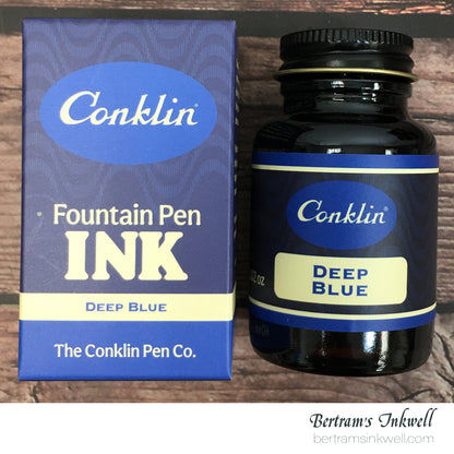 Conklin Deep Blue Ink Bottle 60ml