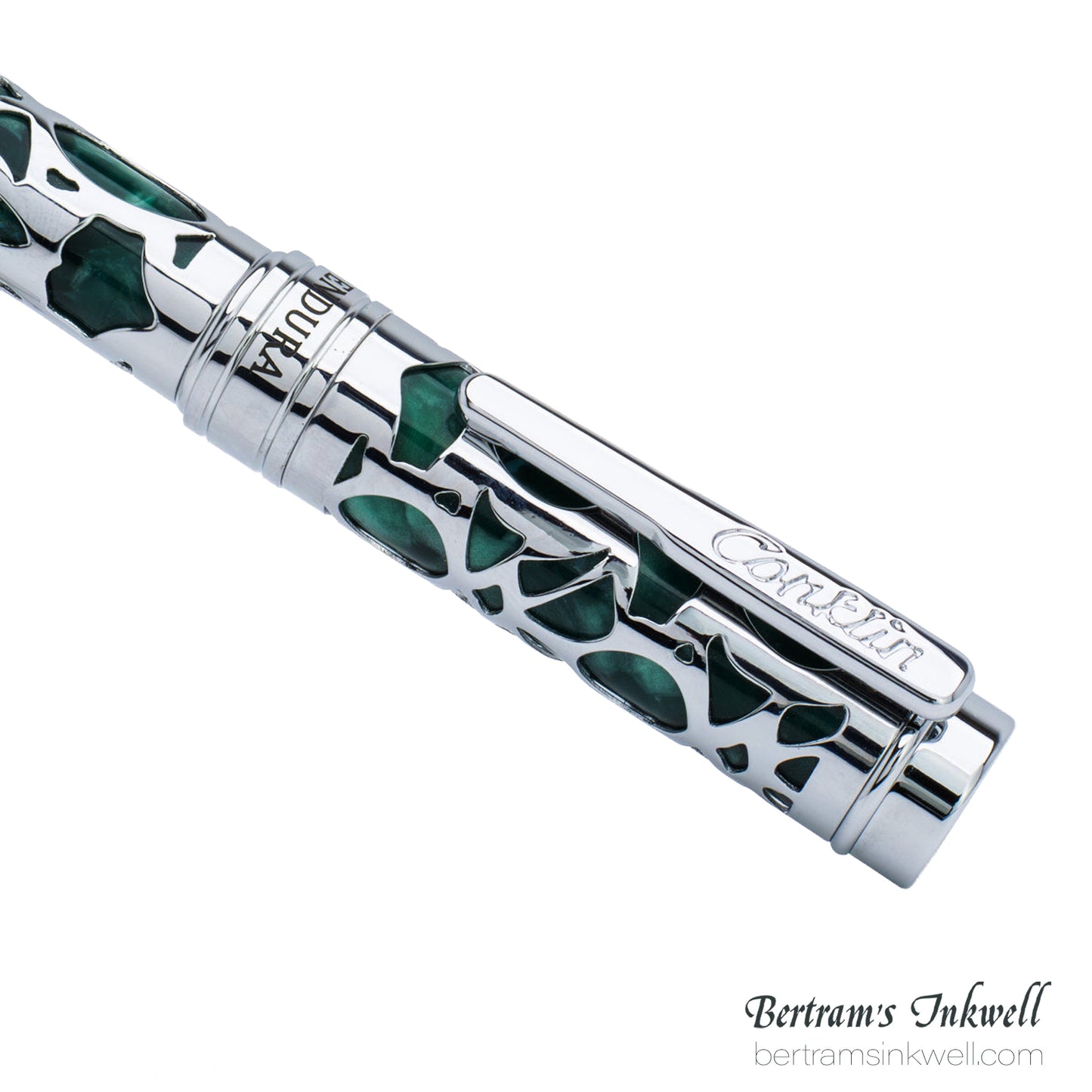 Conklin Endura Deco Crest Green Fountain Pen