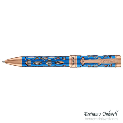 Conklin Endura Deco Crest Demo Blue Ballpoint