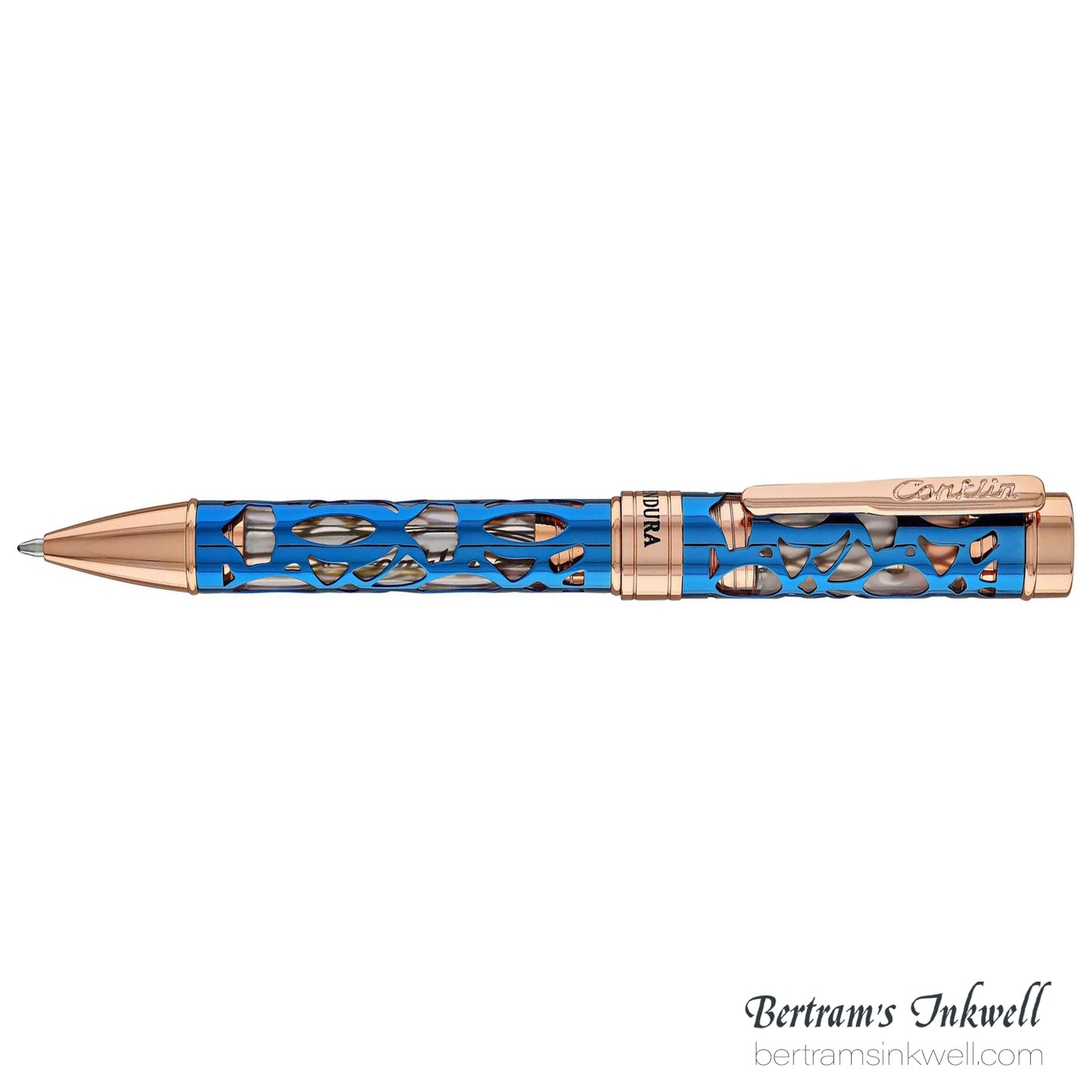 Conklin Endura Deco Crest Demo Blue Ballpoint