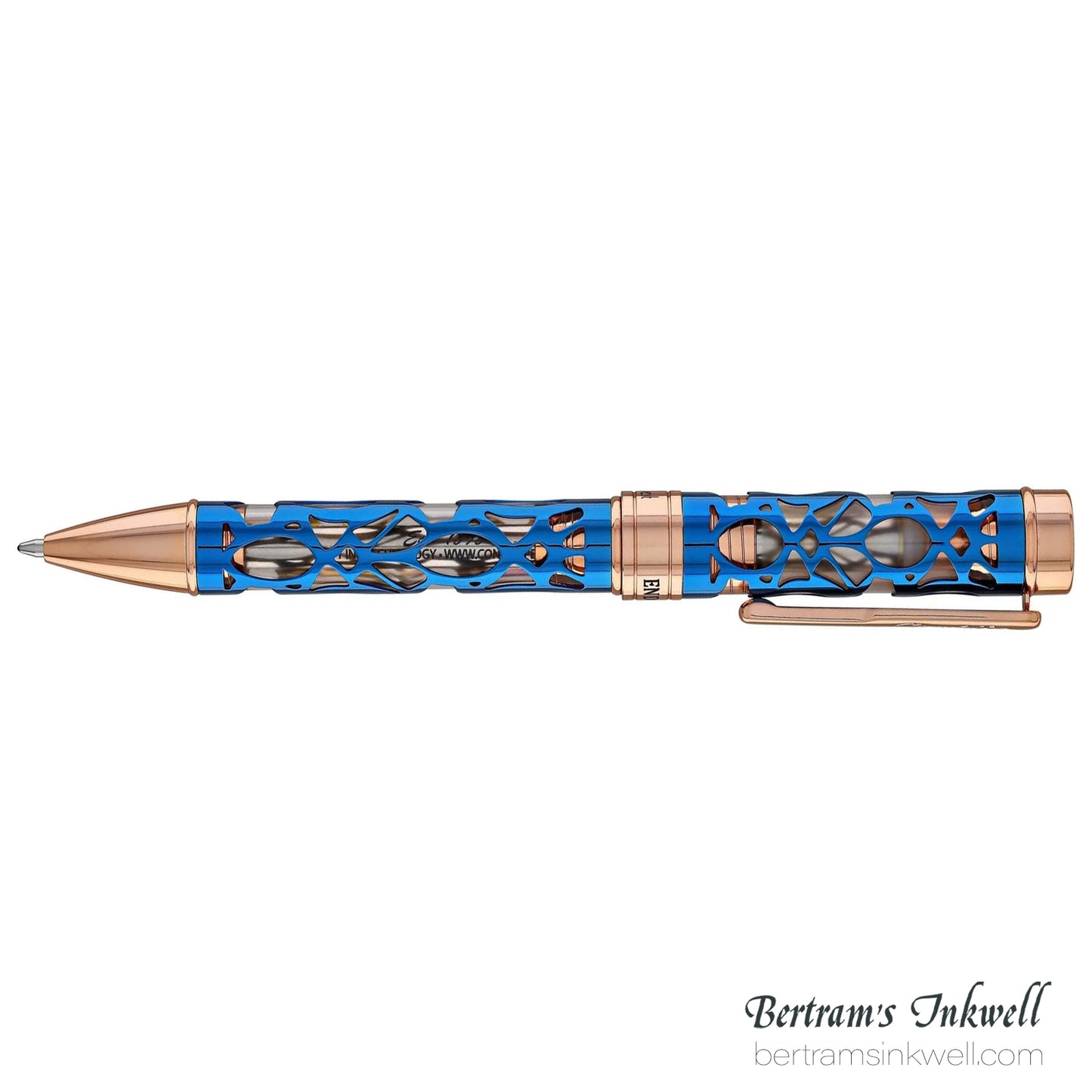 Conklin Endura Deco Crest Demo Blue Ballpoint