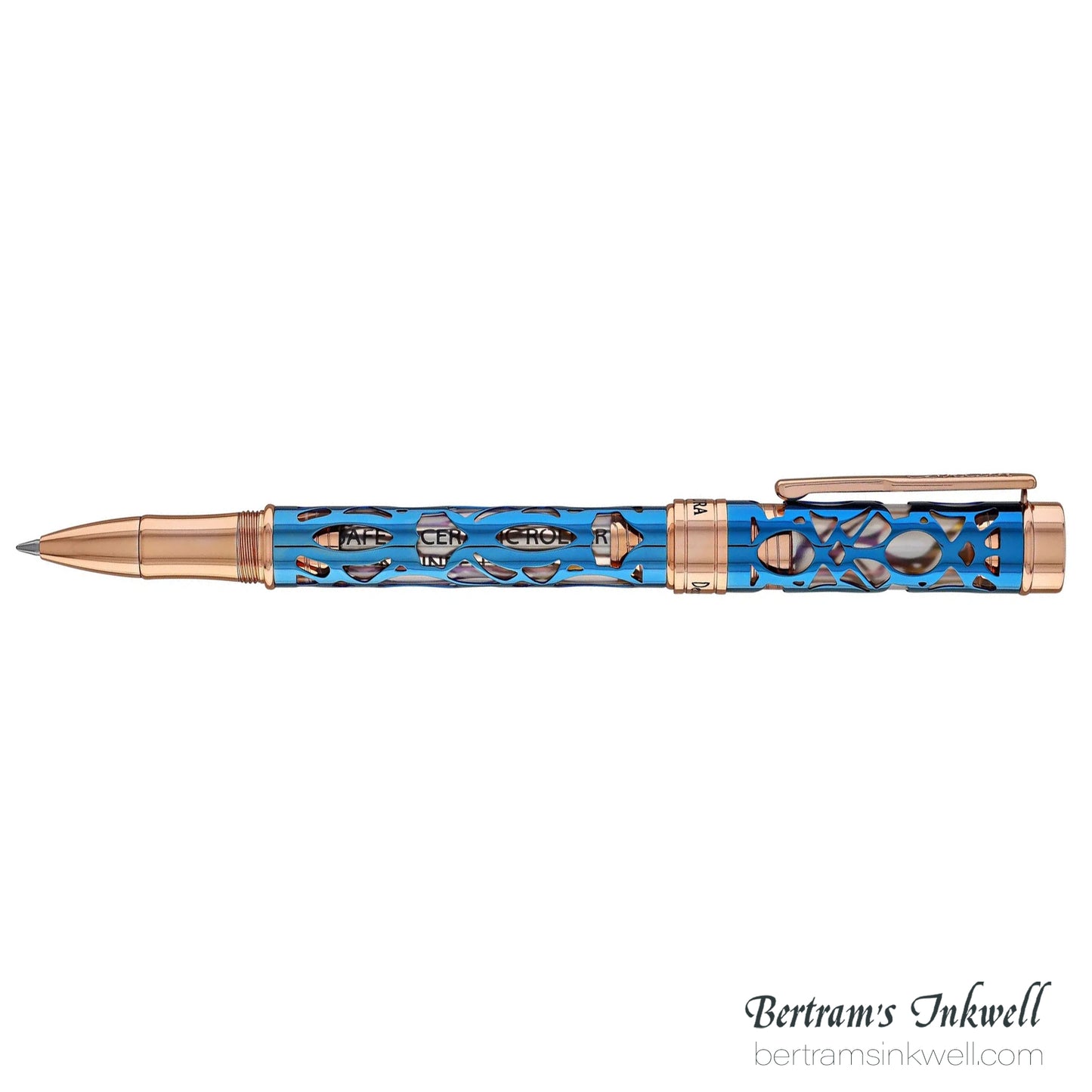 Conklin Endura Deco Crest Demo Blue Rollerball