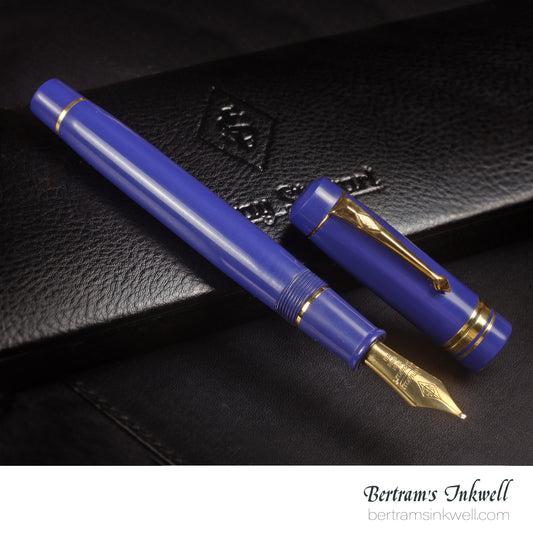 Conway Stewart Belliver Prototype (Blue Ebonite) Fountain Pen, 2014