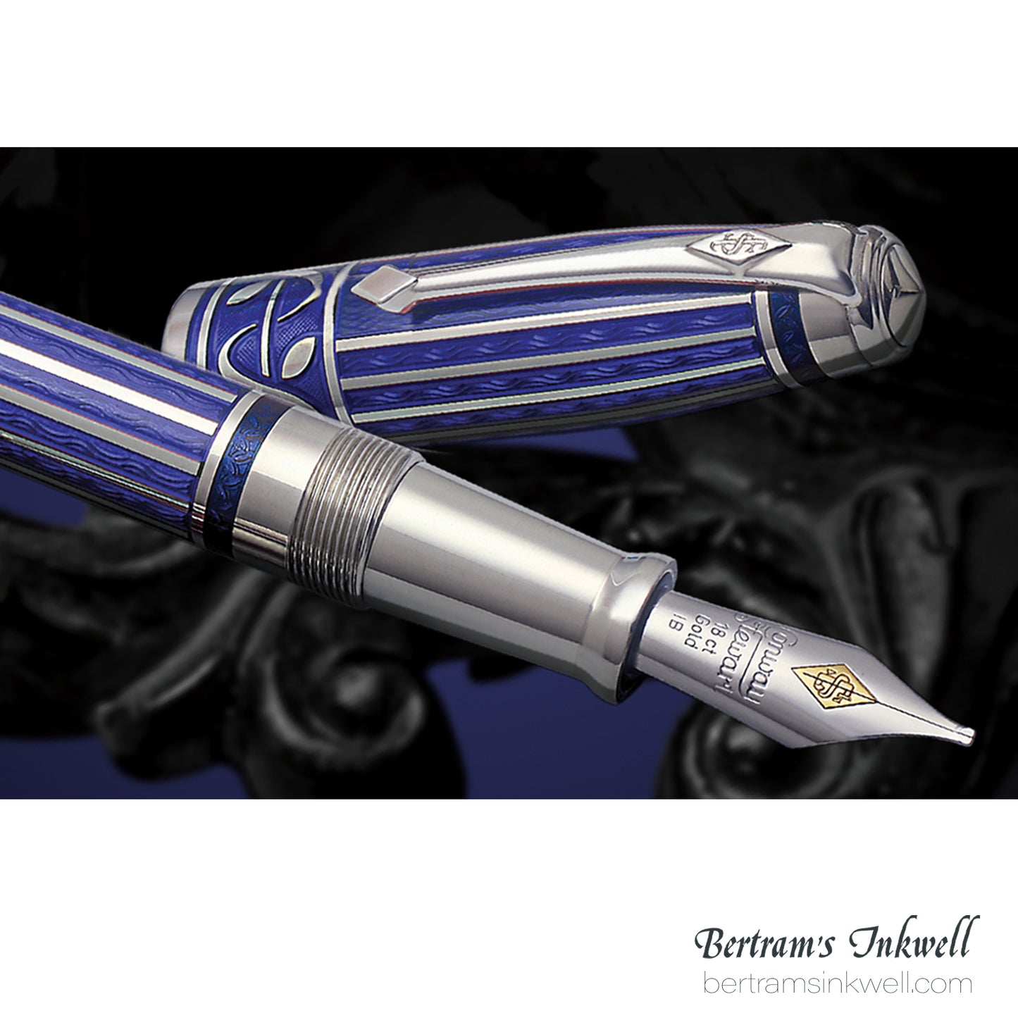 Conway Stewart Elegance Pen of the Year Blue Laurel, 2013