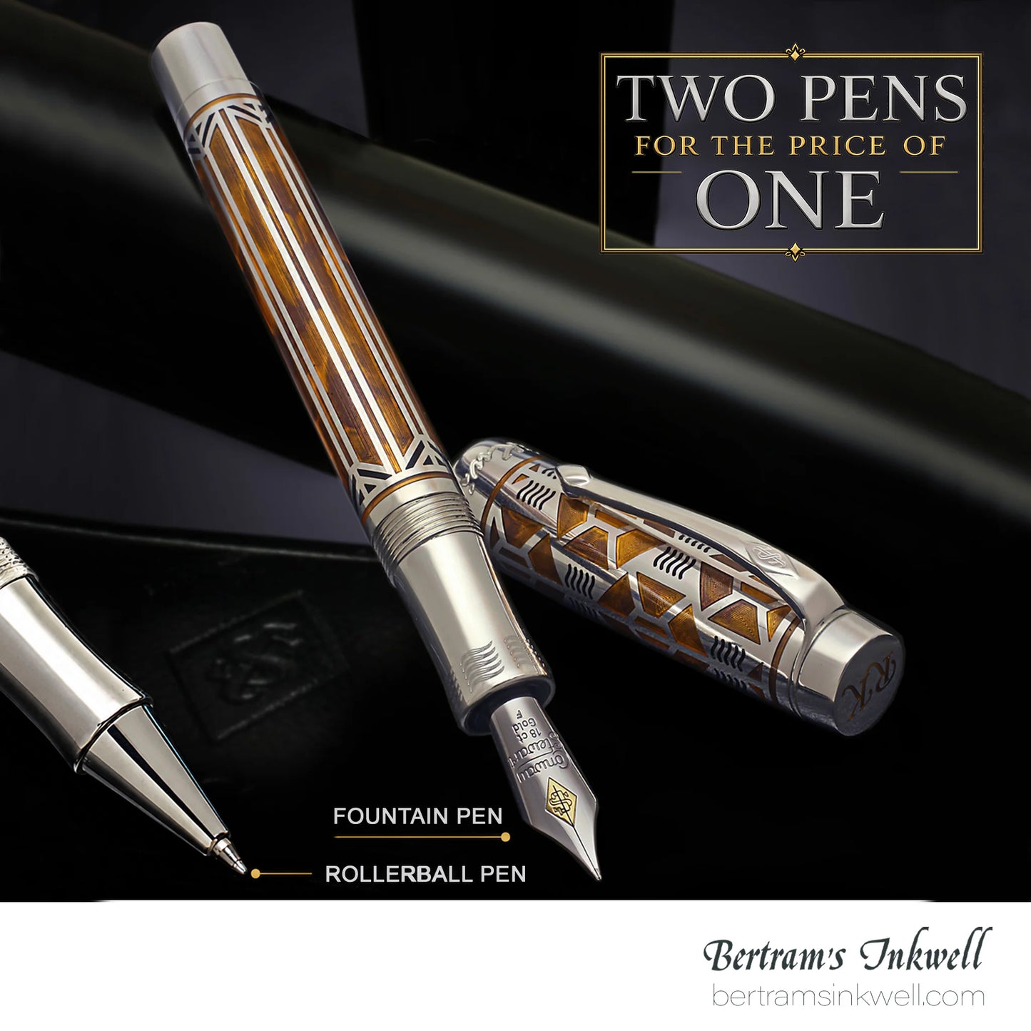 Conway Stewart Kaleidoscope Tortoiseshell Limited Edition Fountain Pen, 2013