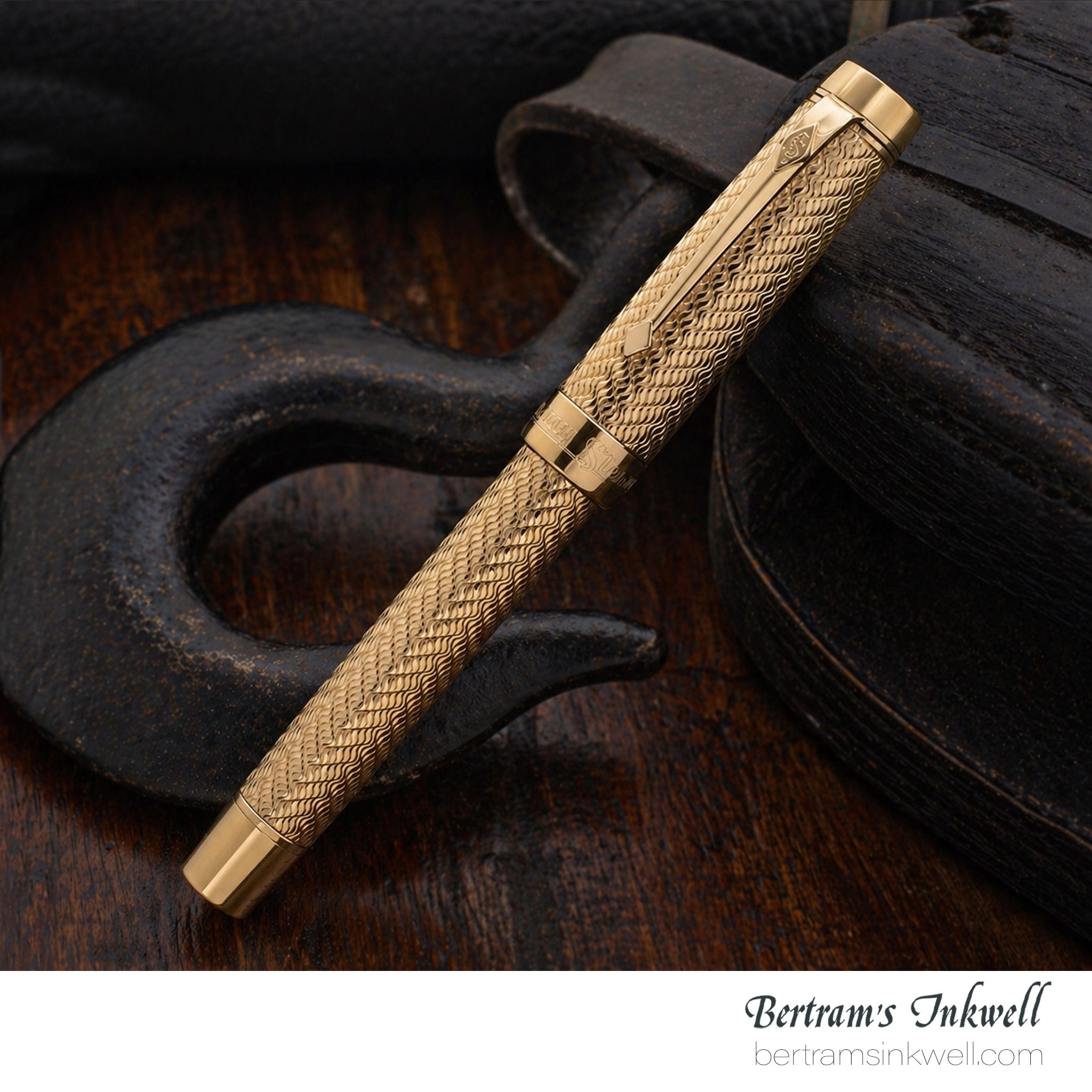 Conway Stewart 'Drake' Vermeil Limited Edition Fountain Pen 2007