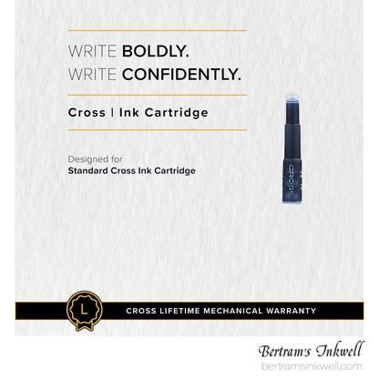 Cross Blue Ink Cartridges (6 per box)