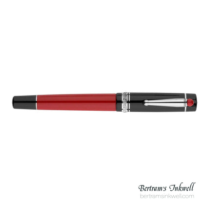 Delta WE Smorfia Red/Black Fountain Pen Steel Nib