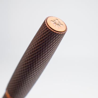 Diplomat Viper Brown Guilloche Rollerball