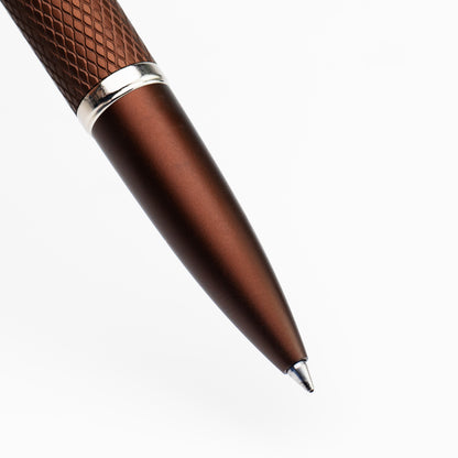 Diplomat Viper Brown Guilloche Rollerball