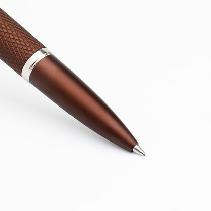 Diplomat Viper Brown Guilloche Rollerball