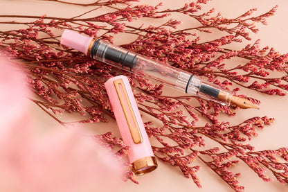 TWSBI ECO Pink Lemonade w/Bronze