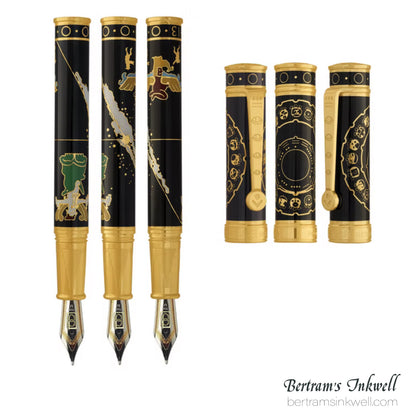David Oscarson 2012 End of Days Opaque Black Fountain Pen