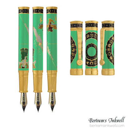 David Oscarson 2012 End of Days Pistachio Green Fountain Pen