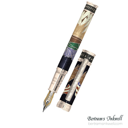 David Oscarson America The Beautiful Onyx Fountain Pen