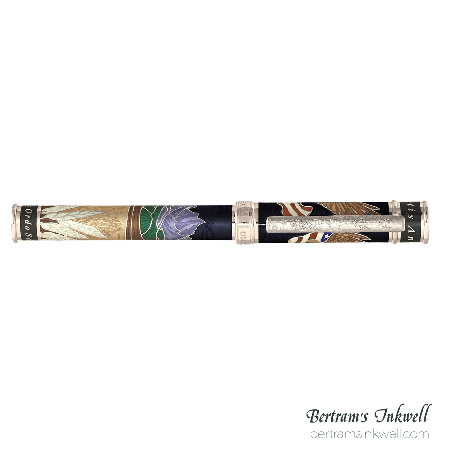 David Oscarson America The Beautiful Onyx Fountain Pen