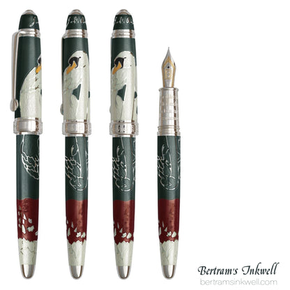 David Oscarson Hans Christian Andersen Black Red White Fountain Pen