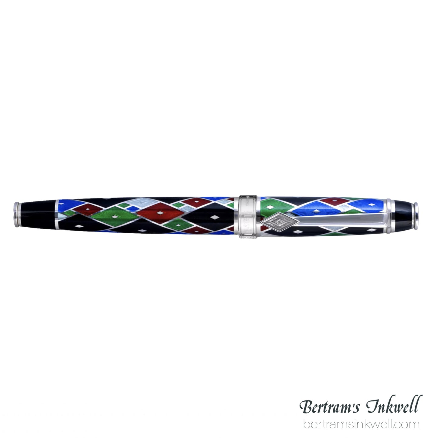 David Oscarson Harlequin Black/Onyx Fountain Pen