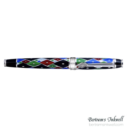 David Oscarson Harlequin Black/Onyx Fountain Pen