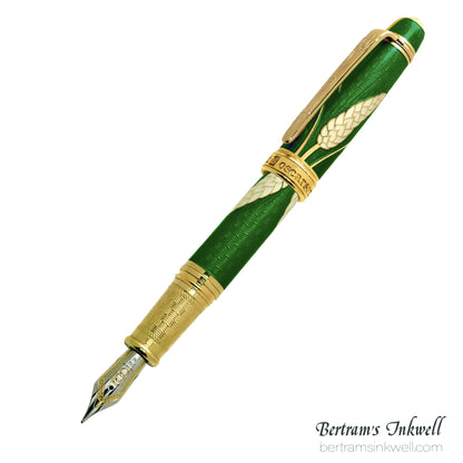 David Oscarson Harvest Emerald Green Fountain Pen
