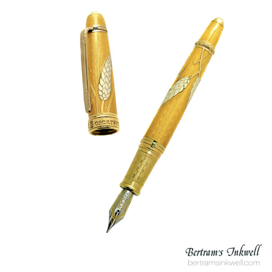David Oscarson Harvest Warm Amber Fountain Pen