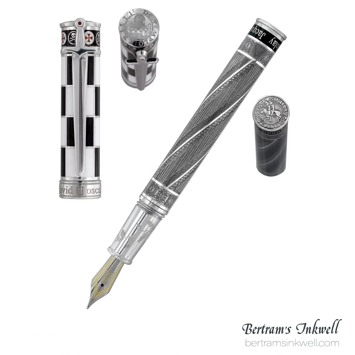David Oscarson Jacques deMolay Fountain Pen