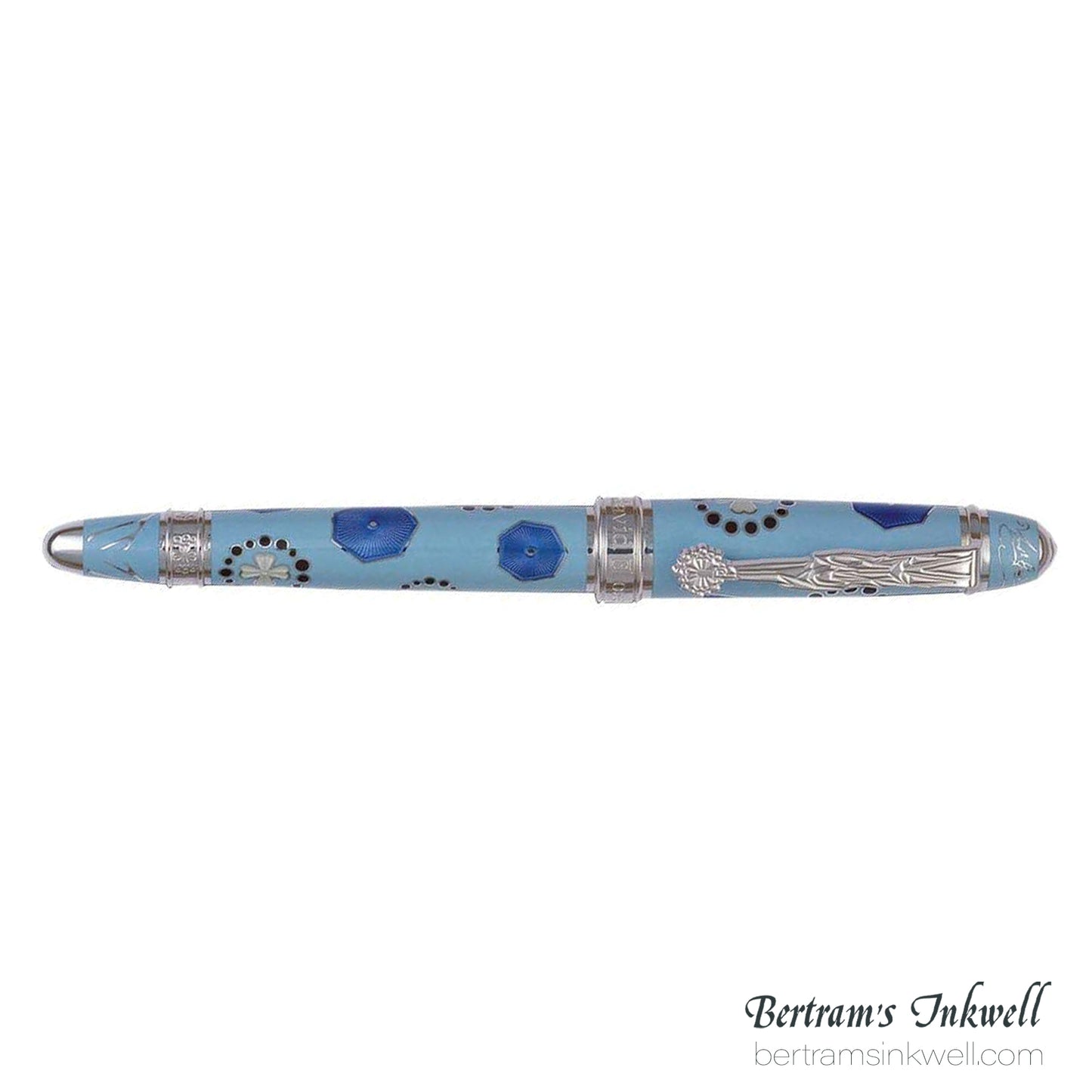 David Oscarson La Sagrada Familia Light Blue Fountain Pen