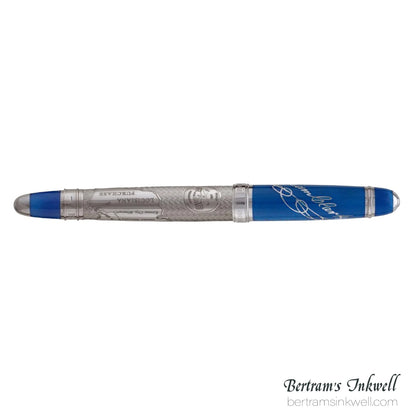 David Oscarson Lewis and Clark Sapphire Blue Fountain Pen