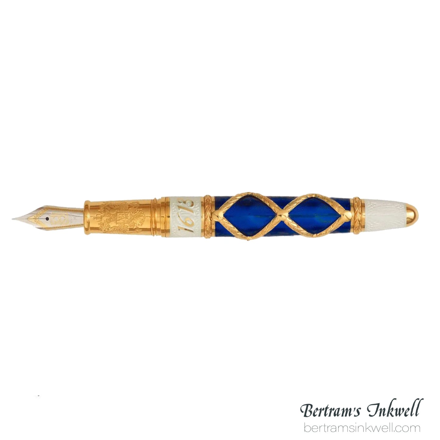 David Oscarson Russian Imperial Blue Fountain Pen