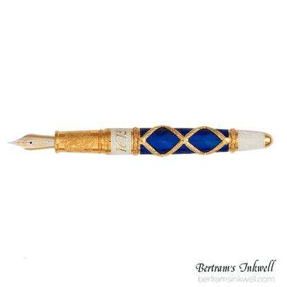 David Oscarson Russian Imperial Blue Fountain Pen