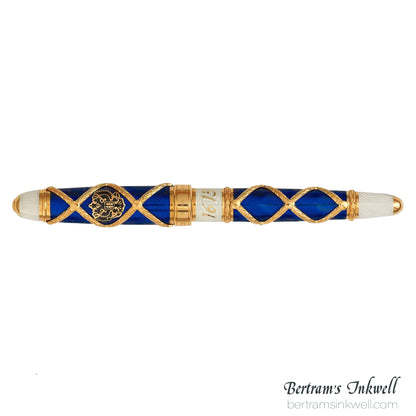 David Oscarson Russian Imperial Blue Fountain Pen