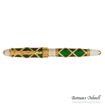 David Oscarson Russian Imperial Green Fountain Pen