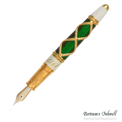 David Oscarson Russian Imperial Green Fountain Pen