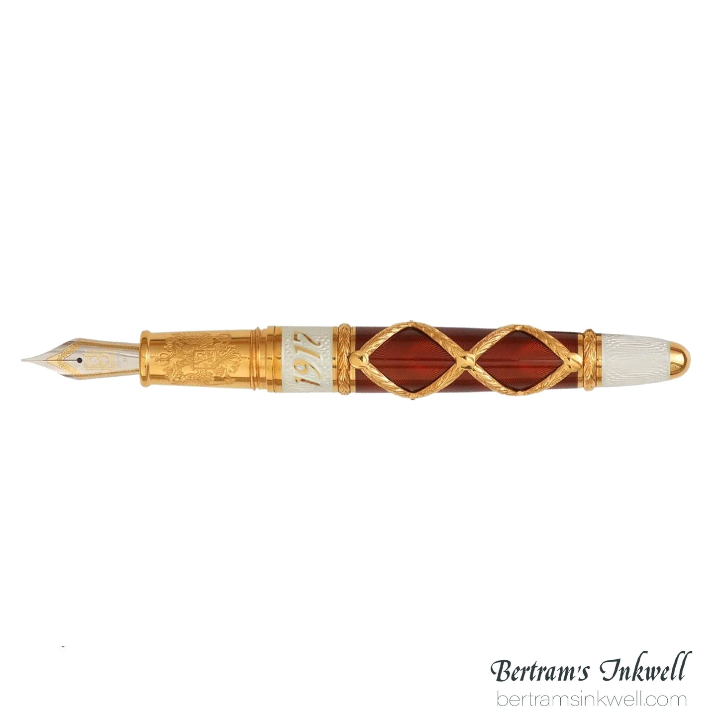 David Oscarson Russian Imperial Red Fountain Pen