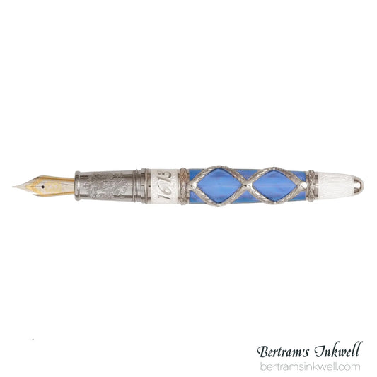 David Oscarson Russian Imperial Sky Blue Fountain Pen