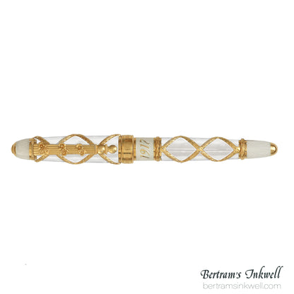 David Oscarson Russian Imperial White Fountain Pen