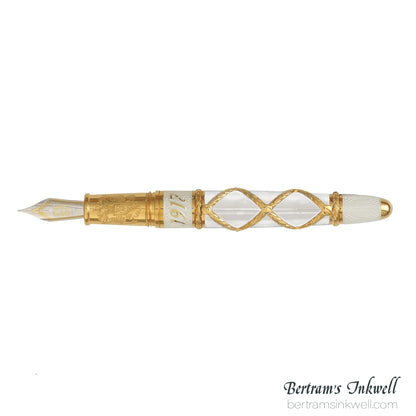 David Oscarson Russian Imperial White Fountain Pen