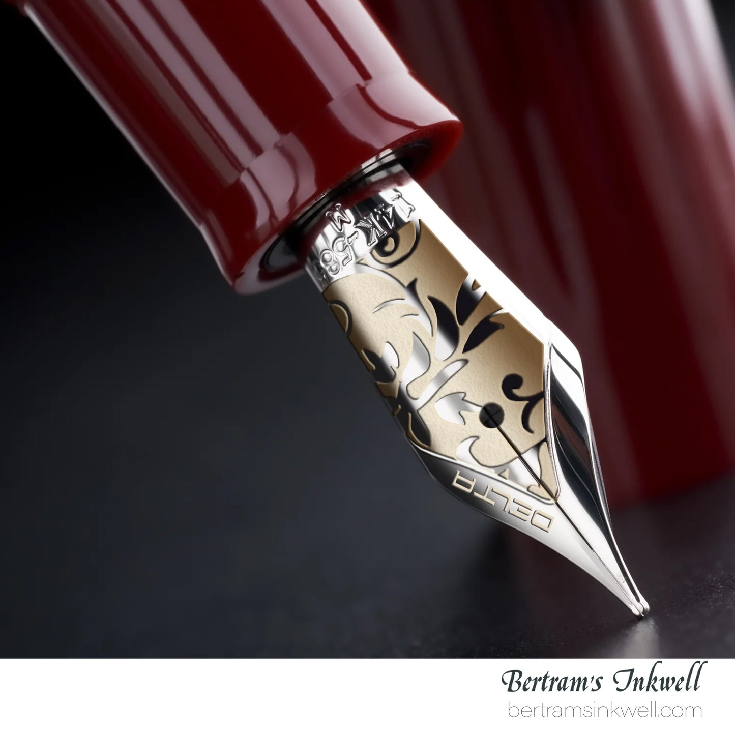 Delta Bio+16 Fountain Pen Corallo "P" Steel Nib