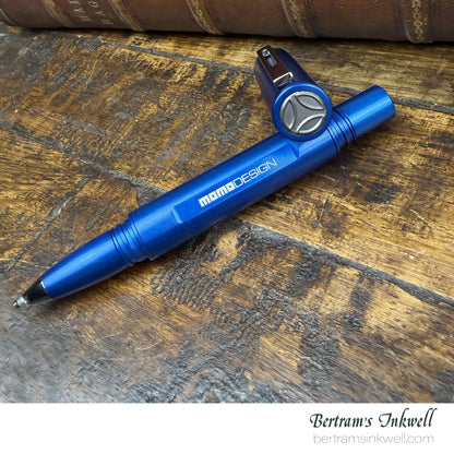 Delta Momo Design Blue Alumina Rollerball With Leather Pen Case 2014, DA68201