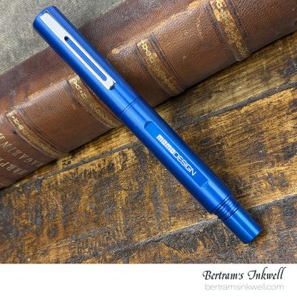 Delta Momo Design Blue Alumina Rollerball With Leather Pen Case 2014, DA68201