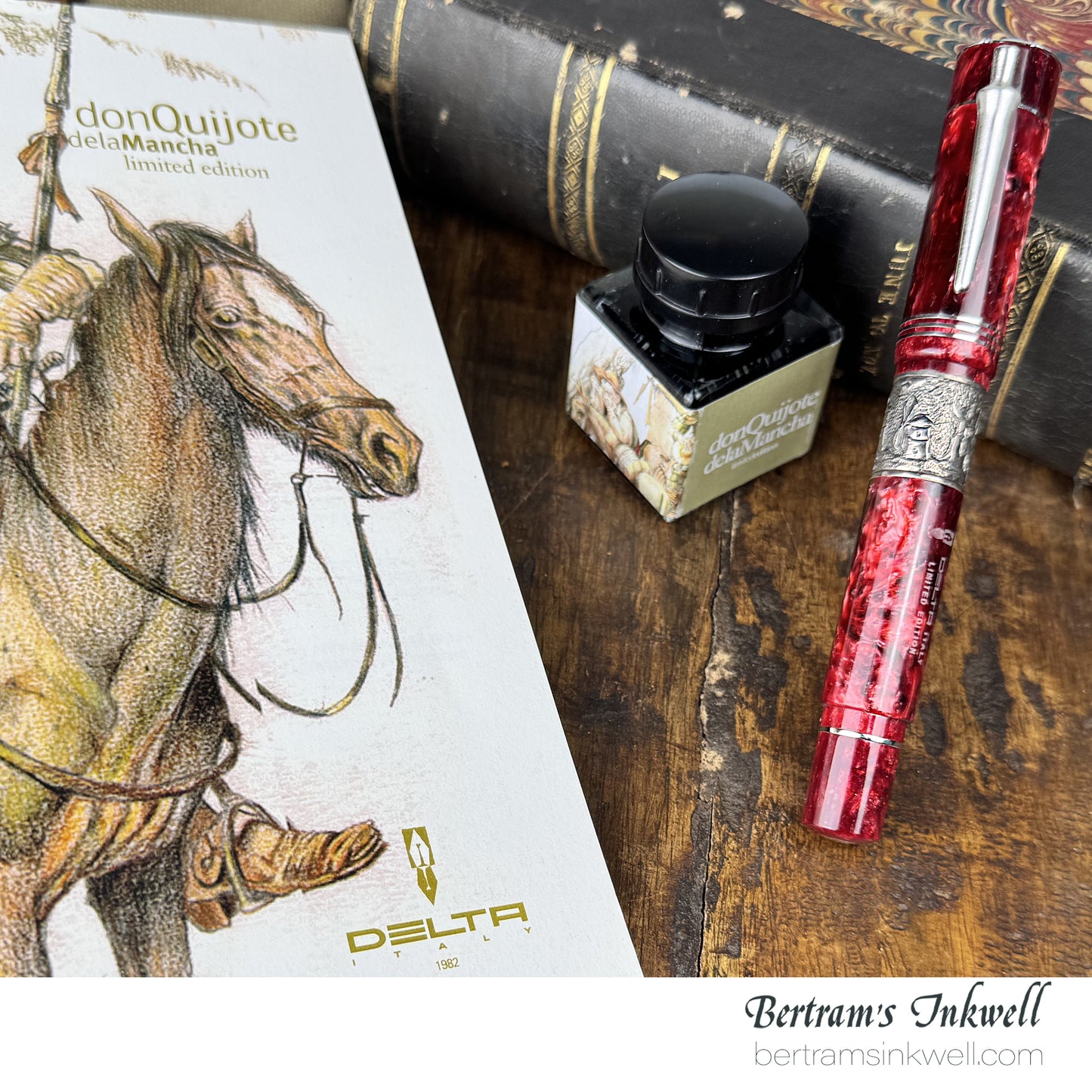 Delta 1K Don Quijote de la Mancha Limited Edition Fountain Pen DQ84161, 2005