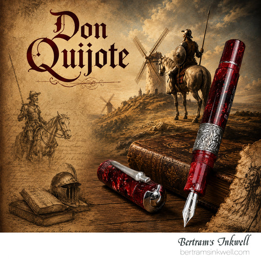 Delta 1K Don Quijote de la Mancha Limited Edition Fountain Pen DQ84161, 2005