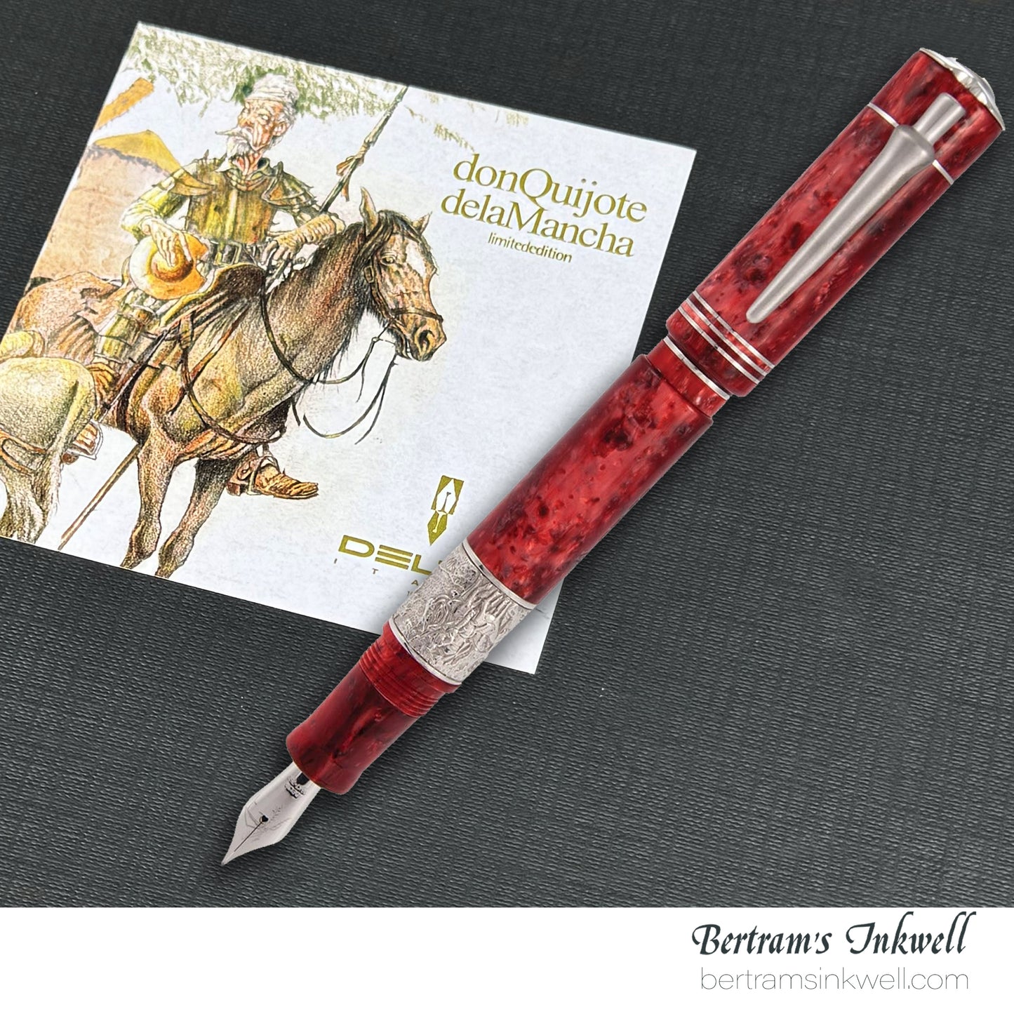 Delta 1K Don Quijote de la Mancha Limited Edition Fountain Pen DQ84161, 2005