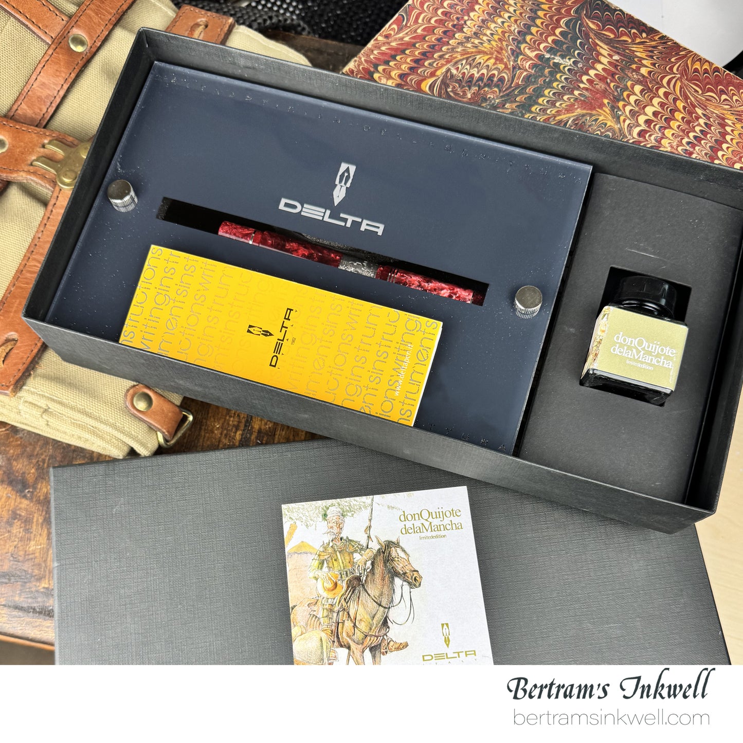 Delta 1K Don Quijote de la Mancha Limited Edition Fountain Pen DQ84161, 2005
