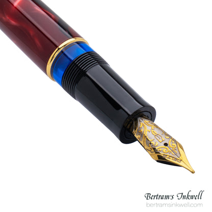 Delta Four Rings Collection - Crimson Night Fountain Pen Limited Edition