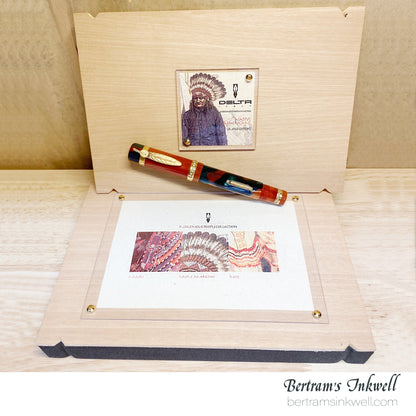 Delta Native Indigienous People Celebration Gold & Diamonds Limited Edition Fountain Pen DN83078, 2003
