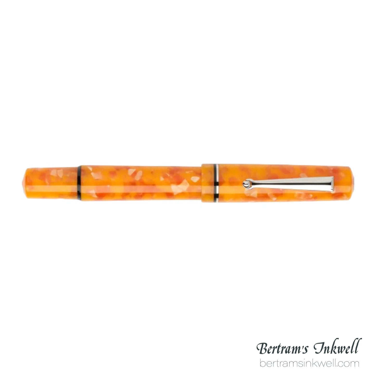 Delta Spaccanapoli Doria Orange Fountain Pen