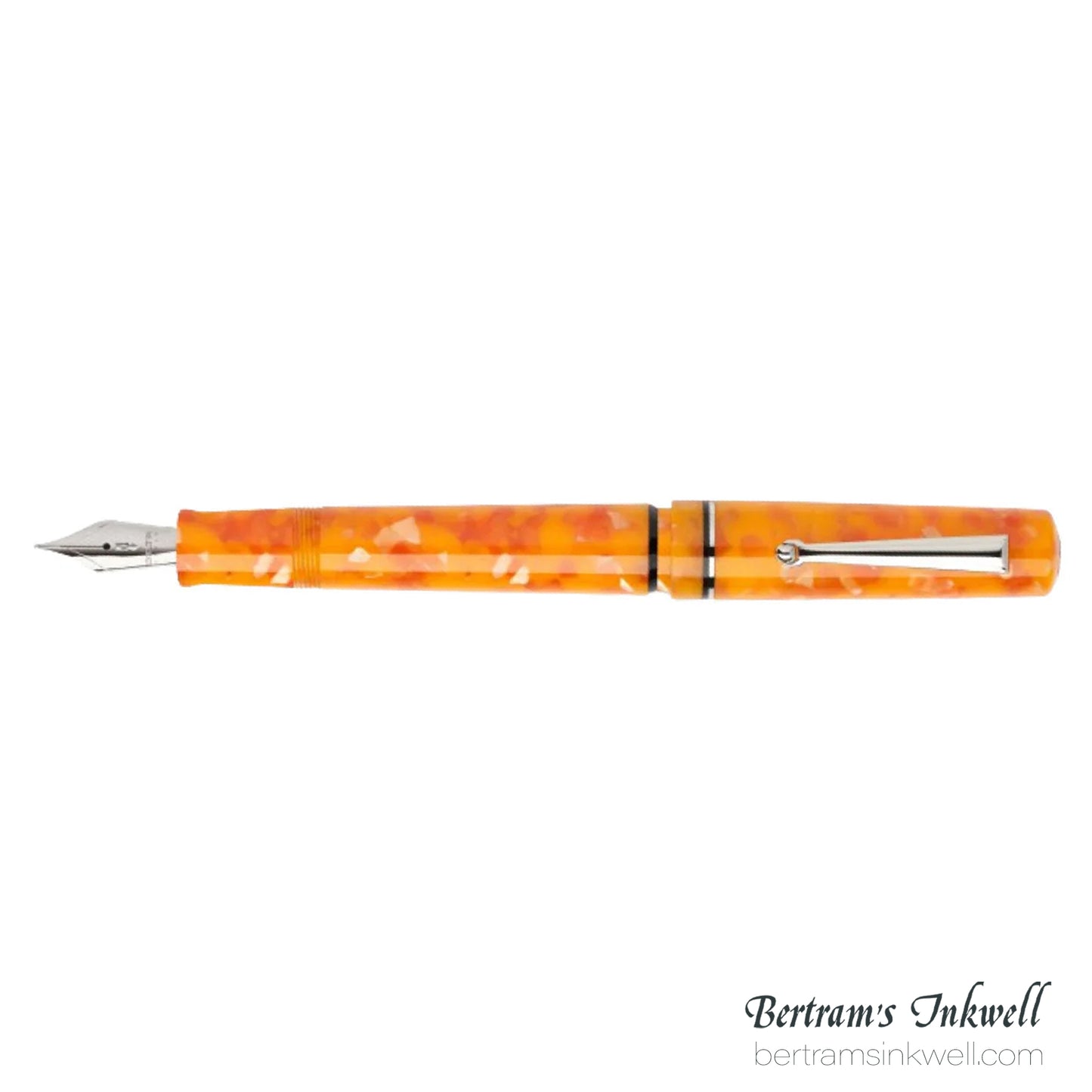 Delta Spaccanapoli Doria Orange Fountain Pen