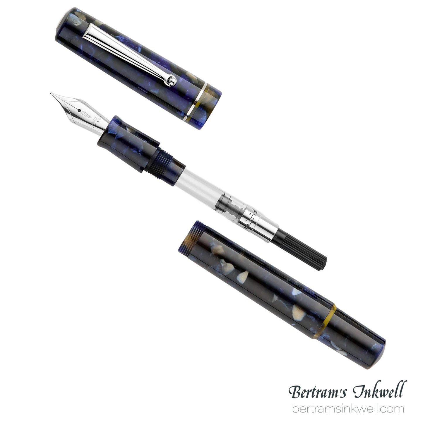 Delta Spaccanapoli Filomarino Blue Fountain Pen