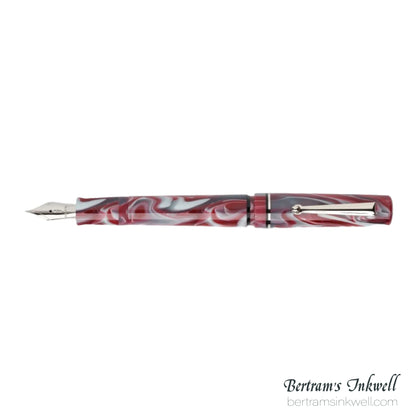 Delta Spaccanapoli Ruffo Pink Swirl Fountain Pen